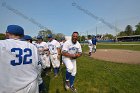 Baseball vs Babson  Wheaton College Baseball players celebrate their victory over Babson to win the NEWMAC Championship for the third year in a row. - (Photo by Keith Nordstrom) : Wheaton, baseball, NEWMAC